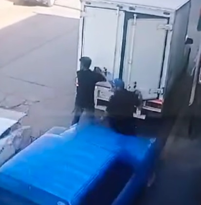 Mexican Amazon Workers get Crushed by a Parked Car in Freak Accident