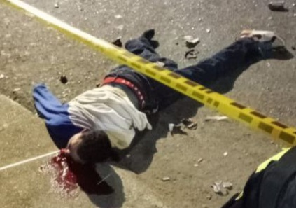 Motorcyclist crashed dead by speeding car 