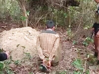 Man is Murdered by Beating... Dug Own Grave.