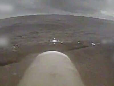 Orc in the trench could not escape the FPV