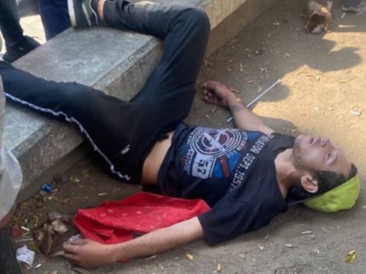 Gang members shooting , two dead and one injured person 