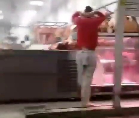 Sicario Film Himself Attacking a Butcher 