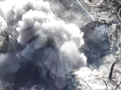 Ukrainian drone performed a quick autopsy of an orc 