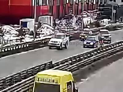 Road worker hit and killed by transport