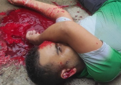 Sicario leave the scene after successfully finishing his target 