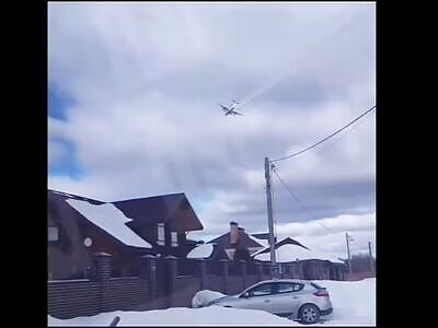 RUSSIAN IL-76 CRASHED CARRYING A-50 AWACS CREW MEMBERS ON BOARD 