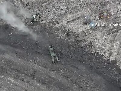 Many nades dropping on russians