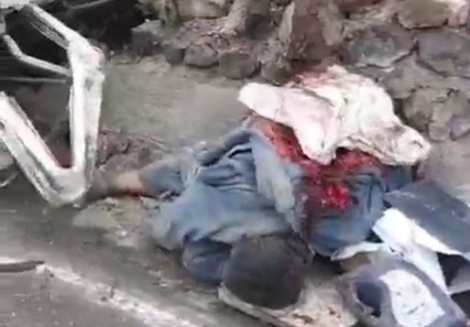 TERRIBLE TRAFFIC ACCIDENT,THE DRIVER WAS COMPLETELY DESTROYED