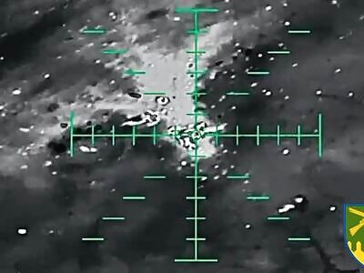 Destruction of Russian infantry at night