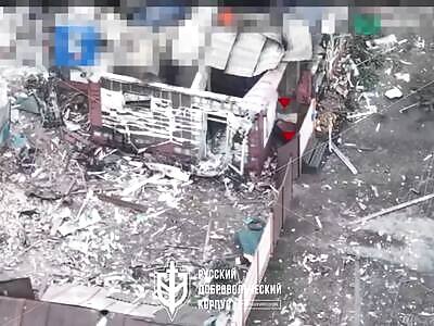 Direct FPV hit on Russians (near Belgorod)