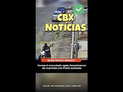 man murdered while getting off a motorcycle taxi