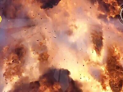 Russian BMPs explode well