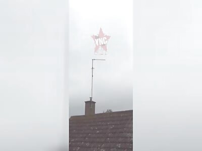 He Wants To Film Rainstorm, But He Films UFO