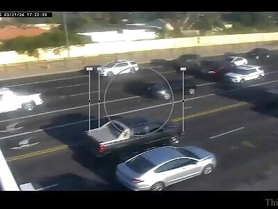 Man tries to confront police but ends up dead. [CCTV]