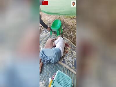 Elderly man is murdered for collaborating with the Military Junta