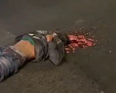 [BRAIN ON THE ASPHALT]Young man crashed dead by tractor 