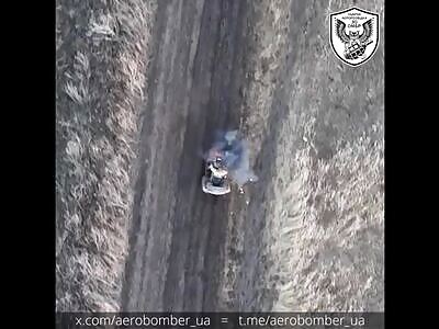 Soldier on 4-Wheeler Gets Artery Pierced by Assassin-Drone