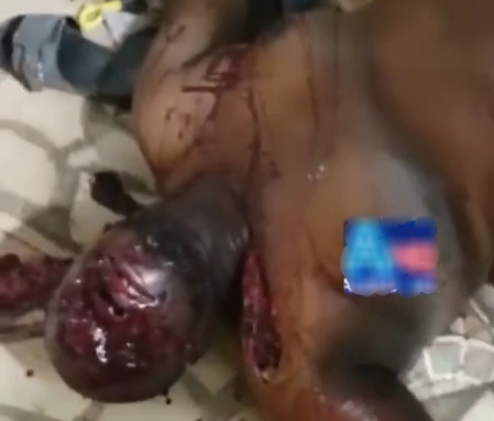 VIKINGS GANG MEMBER BUTCHER BY THE BLACK AXE GANG 