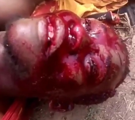 Another yellow shirt executed by BLACK AXE GANG 