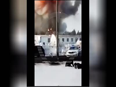 SHAHED DRONE FACTORY ATTACKED IN TATARSTAN PROVINCE 