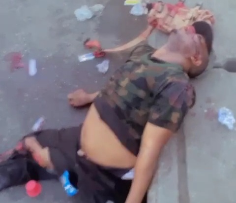 Nigerian army soldier executed by gang member 