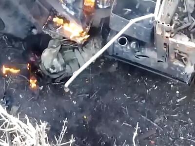 the agony of the Russian occupier