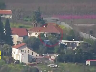 Hizbollah strikes israeli troop gathering