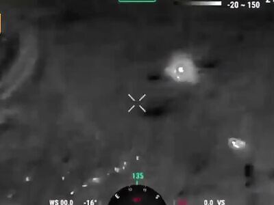 Ukranian artillery finishing off some orcs after failed assault 