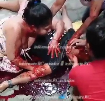 Husband executed by sicario in front of his wife and sisters 