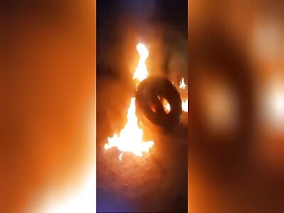 thief was incinerated by robbery victims