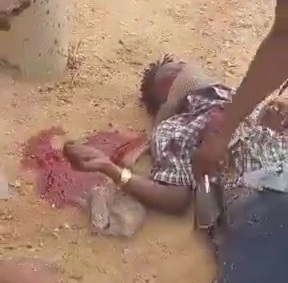 Militia member killed by the soudanian army 