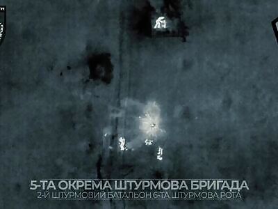 The 5th Assault Brigade hunting cockroaches at night