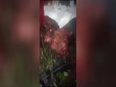 Killed and beheaded by rivals (longer version).