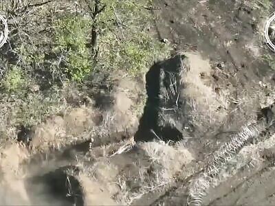 Ukrainian Kamikaze Toying with Ivan Before Showdown