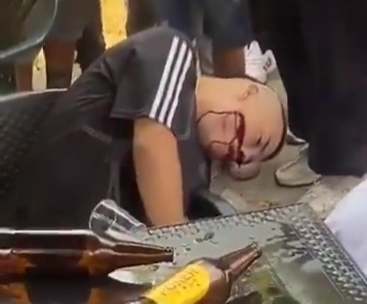 massacre after a hitman attack left 3 men riddled with bullets.