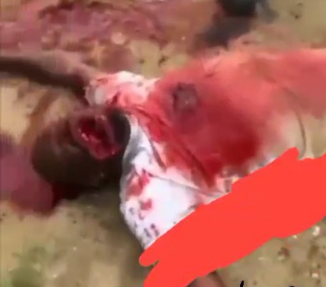 Another rival butchered by the BLACK AXE GANG 