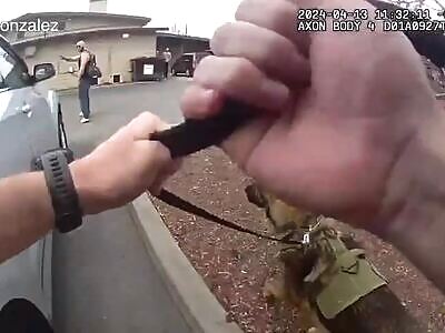 Carjacker Points Gun at Deputy and Gets Dropped 