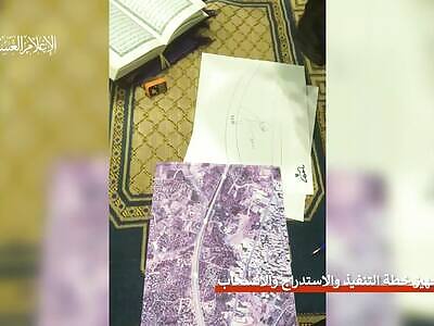 al-Qassam Brigades attack a bus full of  soldiers and detonate