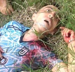 Young man executed by sicario in field 