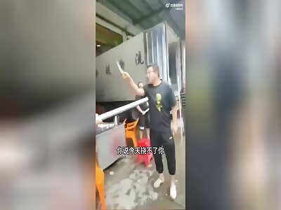 Knife Versus Metal Pole. Guess Which Wins?