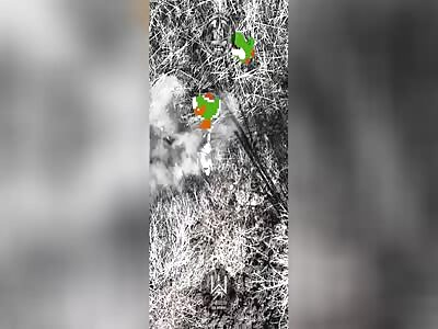 UA drone is playing with Russians