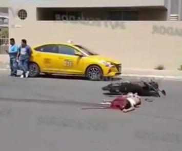 Motorcyclist fatally crashed by bus