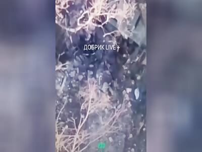 An accident with RPG by russian idiot