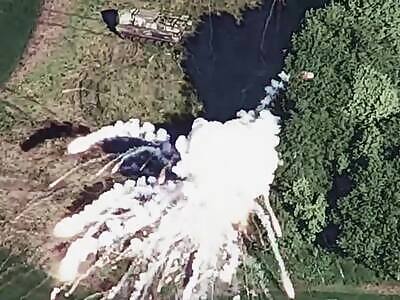 RU Buk air defense system was destroyed by a kamikaze drone