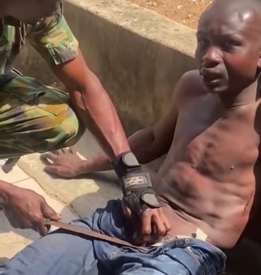 Nigerian way to Interrogate Thief 