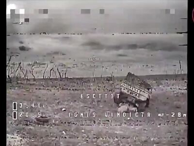 Finishing off a Russian hiding under a golf cart