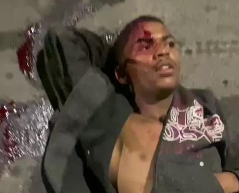 Thief captured and punished for trying to steal motorcycle 