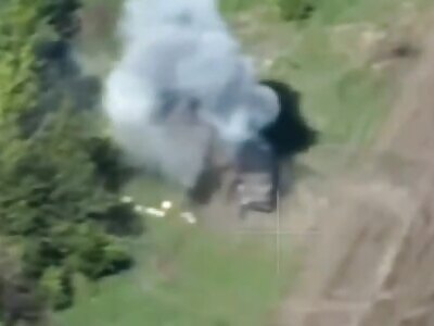 Brave Russian Chucks a Grenade into a Urine Tank