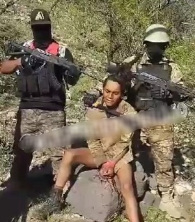 18-year-old hitman from Los Deltas, was captured and interrogated 