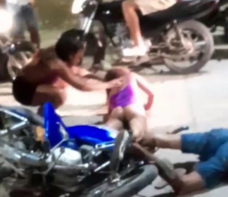 Horrific Collision between two speeding motorcycle 